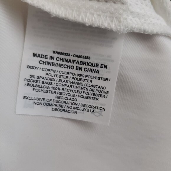 Nike Women's Dri-Fit Golf Shorts 14 White Flex Stretch Standard Fit - Picture 10 of 12